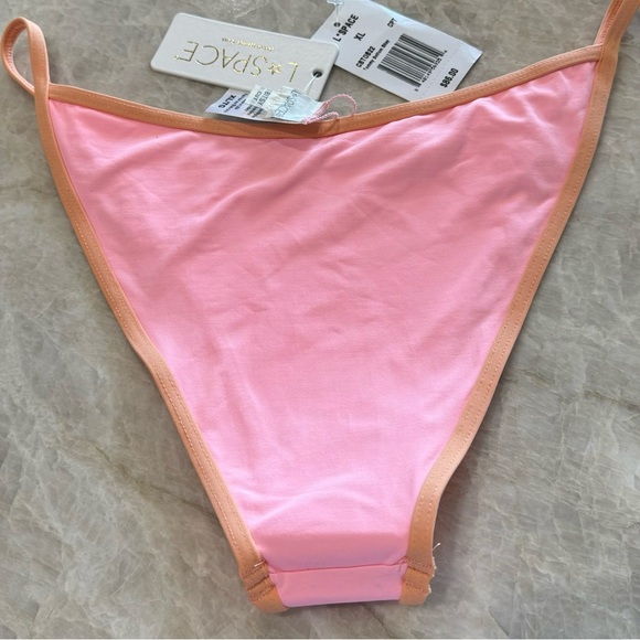 L’space Tommy Bikini Bottom‎ NWT Pink Retails $86 - Picture 5 of 10